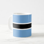 Botswana Flagga Kaffemugg<br><div class="desc">Anpassade World Flagga Products ( i världen) - Lägg gärna till din egen text.</div>