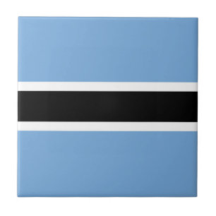 Botswana flagga kakelplatta