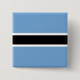 Botswana Flagga Knapp