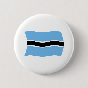 Botswana Flagga-knapp Knapp