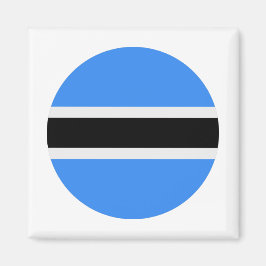 Botswana Flagga Magnet