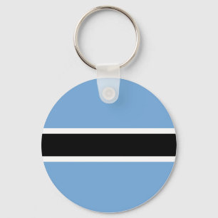 Botswana Flagga Nyckelring