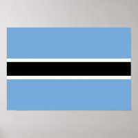 Botswana Flagga