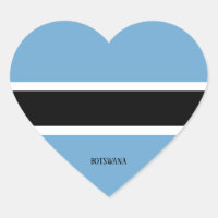 Botswana Flagga Splendid Patriotic