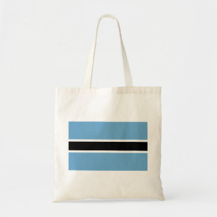 Botswana Flagga Tygkasse