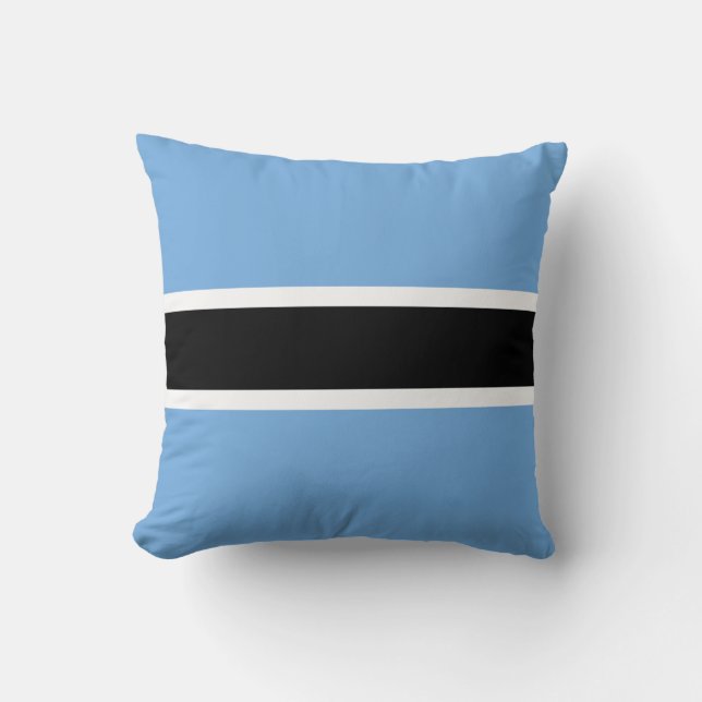 Botswana Flagga x Flaggkudde Kudde (Framsida)