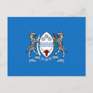 Botswana jackar om arm vykort