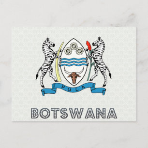 Botswana Jackar om Arm Vykort