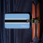 Botswana Luggage Tags, patriotic Botswana Flagga Bagagebricka<br><div class="desc">Bagagemärke: Botswana Flagga & Botswana helgdag resväska,  bagagemärken - kärlek mitt land,  resande,  landspassagerare/sportfantaster</div>