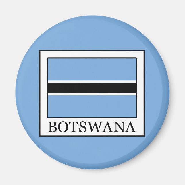 Botswana Magnet (Framsidan)