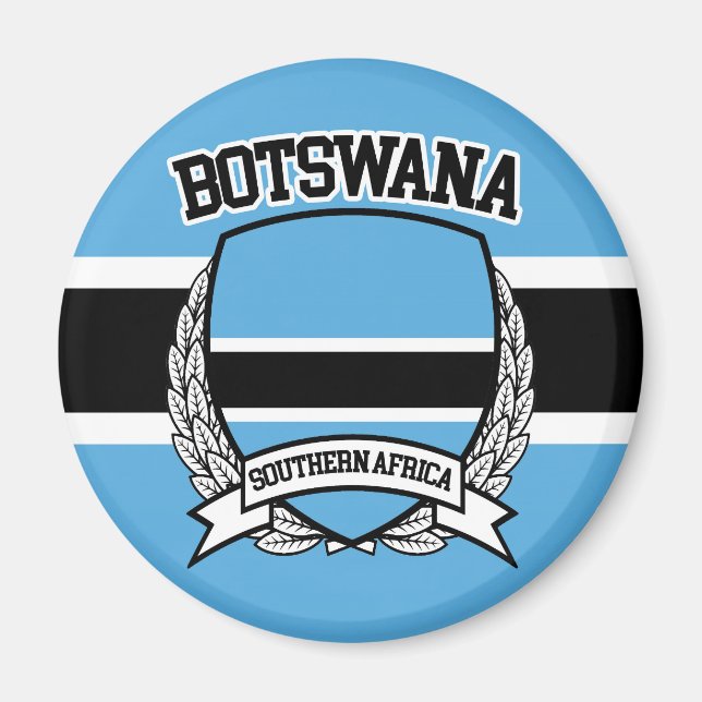 Botswana Magnet (Framsidan)