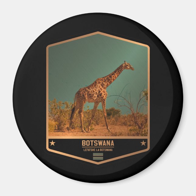 Botswana Magnet (Framsidan)