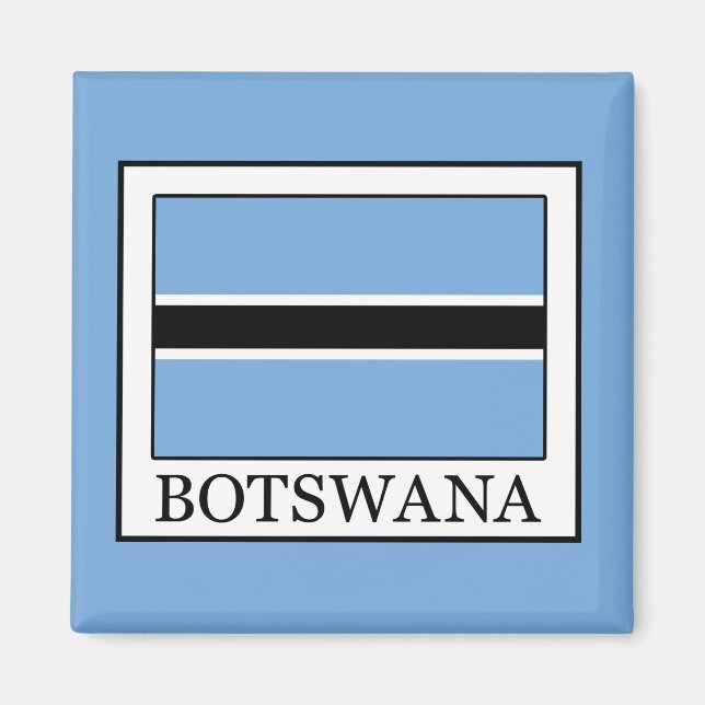 Botswana Magnet (Framsidan)