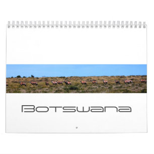 Botswana Nature Kubu Baobab Island Makgadikgadi Kalender