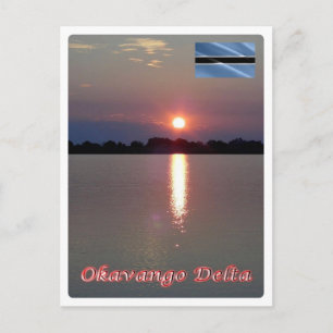 Botswana - Okavango Delta - Vykort