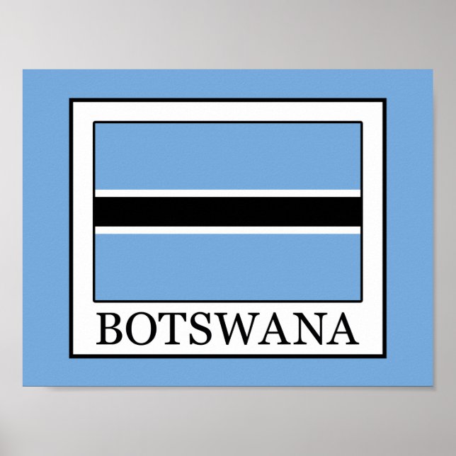 Botswana Poster (Framsidan)