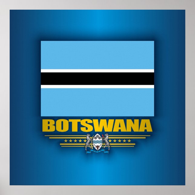Botswana Pride Poster (Framsidan)