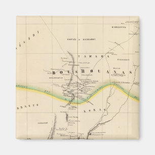 Botswana, södra Afrikan 51 Magnet