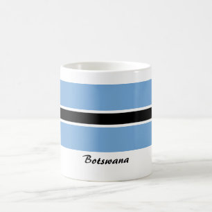Botswansk flaggamugg kaffemugg