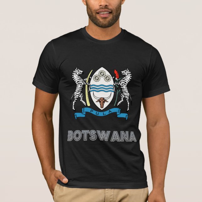 Botswansk vapensköld tröja (Framsida)