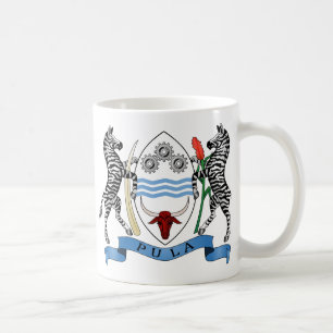 Botswansk vapensköldBW Kaffemugg