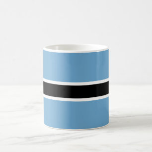 Botswanska Flagga (Botswana) Kaffemugg