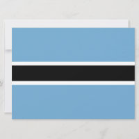 Botswanska Flagga (Botswana)