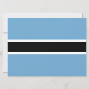 Botswanska Flagga (Botswana) Kort