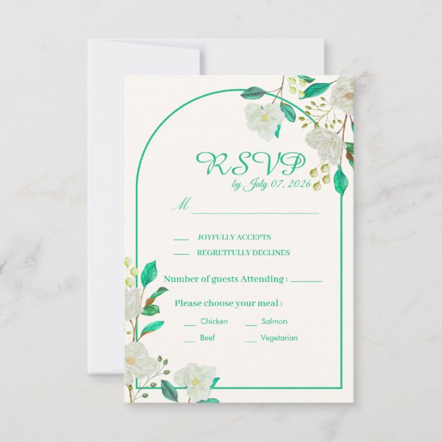 Bottarkitektur RSVP-kort OSA Kort (Framsida)