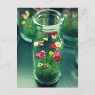 Bottenblommor Vykort
