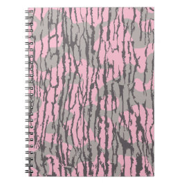 Bottenland Camo Rosa för Kvinnor och Flickor Anteckningsbok