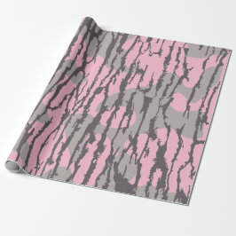 Bottenland Camo Rosa för Kvinnor och Flickor Presentpapper