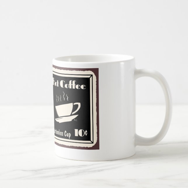 Bottenlös kaffemugg (Höger)