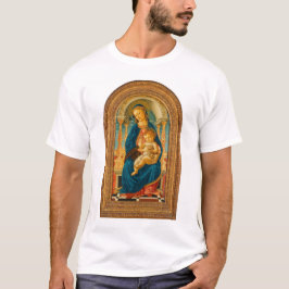 Botticelli (1445-1510) Madonna & Child Enthroned T Shirt