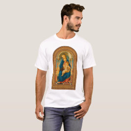 Botticelli (1445-1510) Madonna & Child Enthroned T Shirt