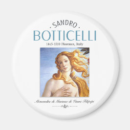 Botticelli Birth of Venus Painting and Painter Bio Magnet