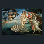 Botticelli Birth of Venus Poster<br><div class="desc">Regionen Venus födelse (1485) av Sandro Botticelli är en av de mest berömd italienska målningarna för Renaissance.</div>