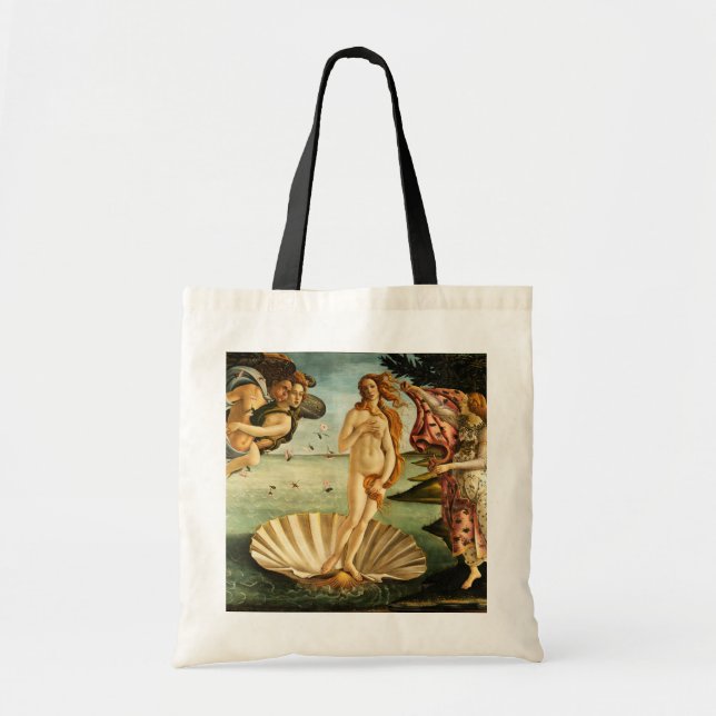 Botticelli Birth of Venus Renaissance Art Painting Tygkasse (Framsidan)