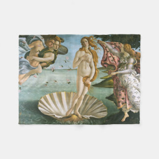 Botticelli Birth of Venus Renaissance Fine Art Fleecefilt