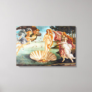 Botticelli Birth of Venus Restoring Reclored Canvastryck