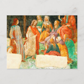 Botticelli "De sju fria konsterna" Vykort