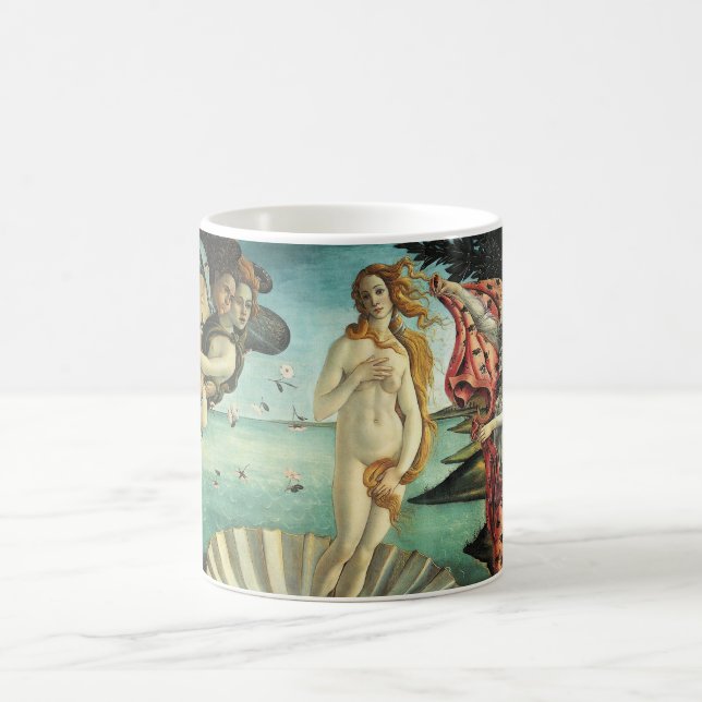 Botticelli - födelse av Venus Kaffemugg (Center)