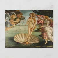 Botticelli födelsen av Venus inbjudningar