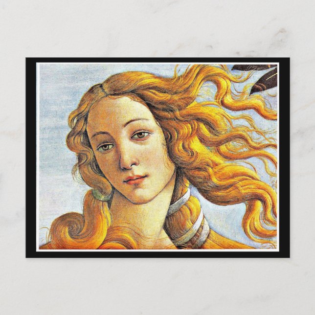 Botticelli, födelseort för Venus målnings-postkort Vykort (Framsida)