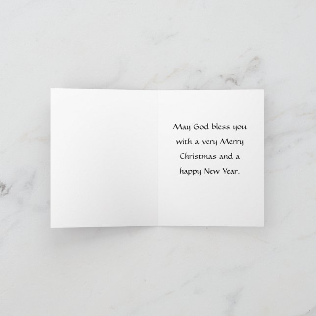 Botticelli - Helgdag Mystical Ntivity Card Helgkort (Inuti)