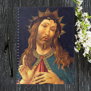 Botticelli Jesus Kristus Krona Thorns Lent Påsk Anteckningsbok