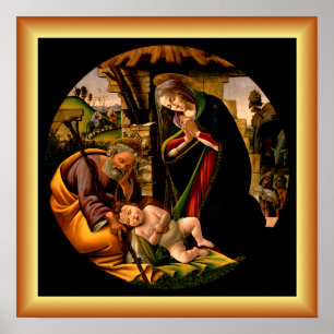 Botticelli: Kristus barn ~ Poster