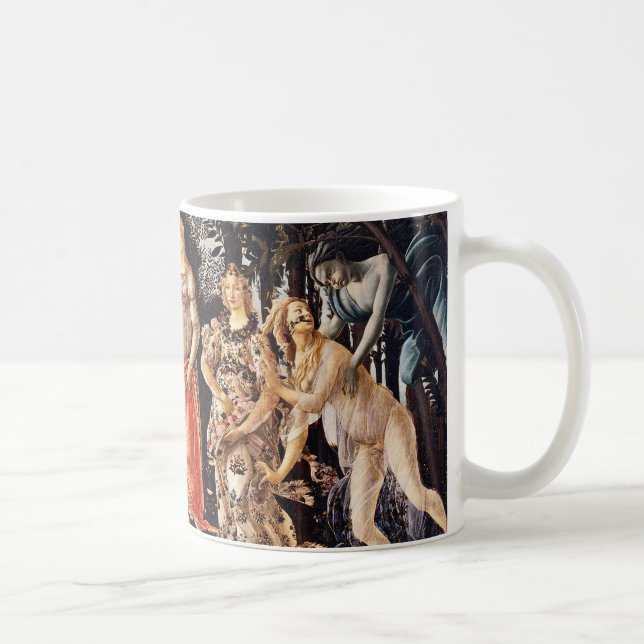 Botticelli - La Primavera Vår Kaffemugg (Höger)