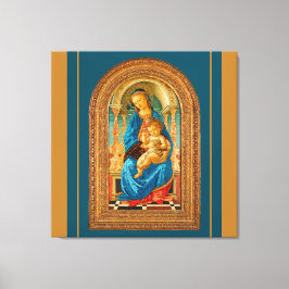 Botticelli Madonna och Child Canvastryck