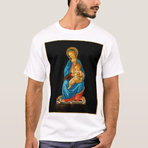 Botticelli Madonna och Child Enthroned T Shirt